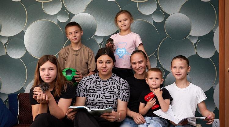 Дружная семьяФото: Елена Журавлёва