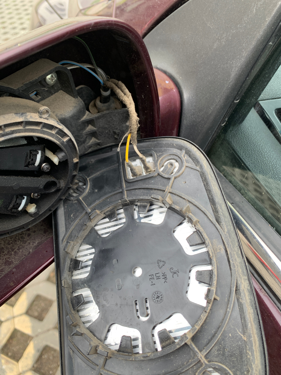 Зеркало заднего вида geely emgrand ec7 (fe-1) с подогревом.