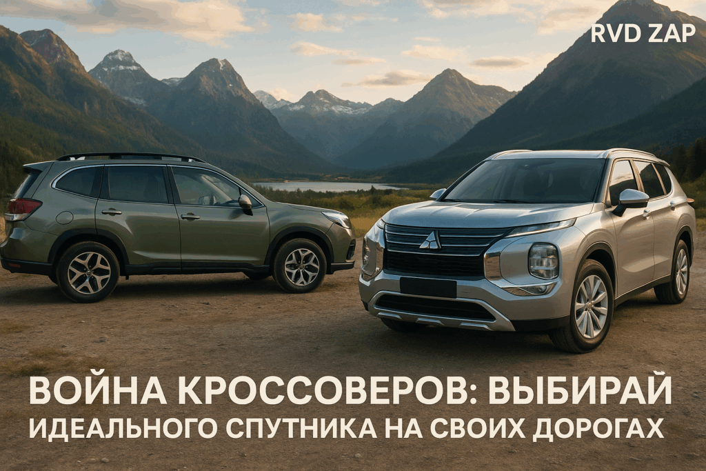    Сравнение SUV Subaru Forester и Mitsubishi Outlander admin