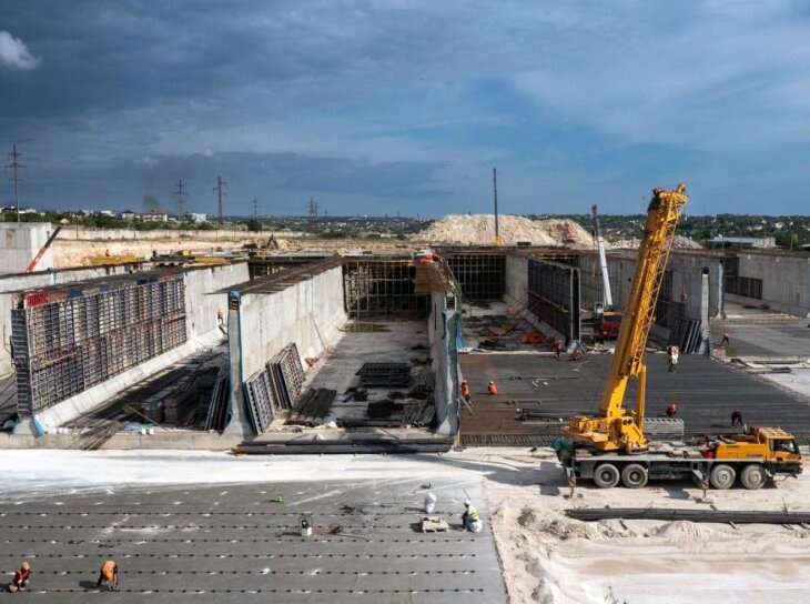     Реконструкция КОС "Южные" в Севастополе. Источник: t.me/minstroyrf.