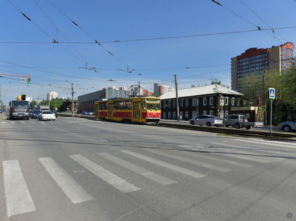    Трамвайный узел на пр. Красноармейском. Источник: barnaul.org