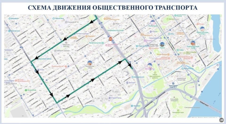    Схема движения. Источник: barnaul.org