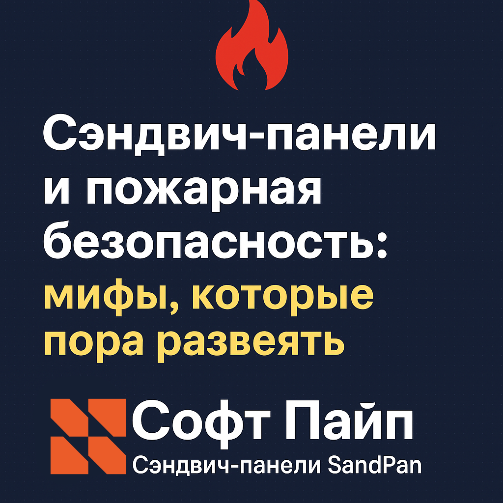 Софт Пайп, сэндвич-панели SandPan