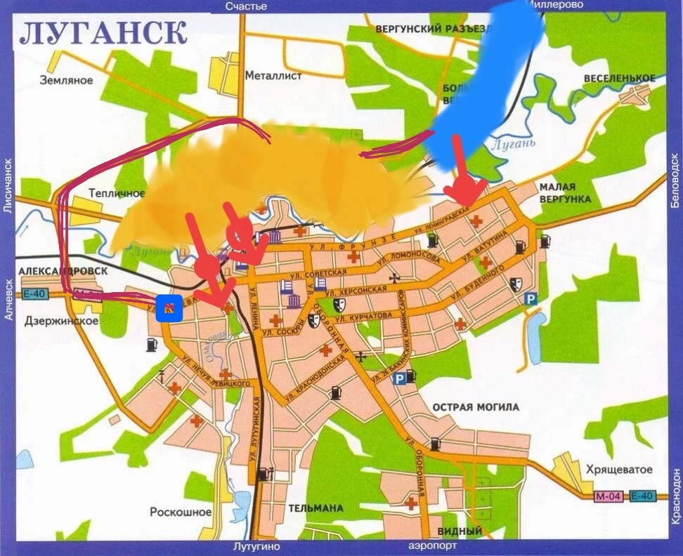 И в этой карте ещё не всё эксклавы.