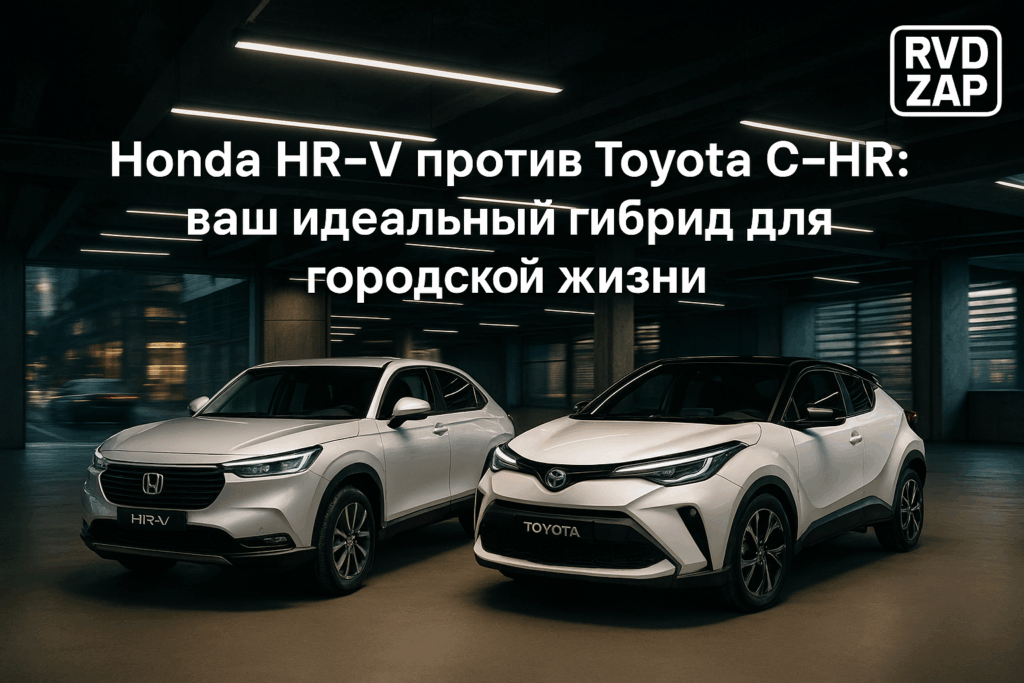    Сравнение моделей Honda HR-V и Toyota C-HR admin