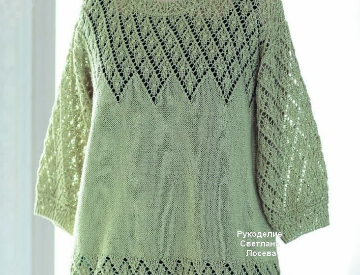 Вдохновение ажурной японской красотой! 6 летних моделей с описанием вязания