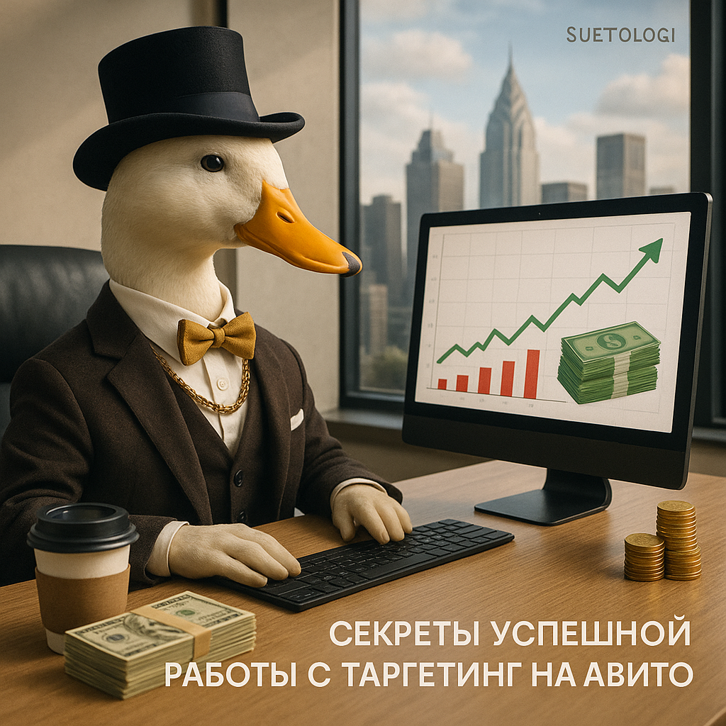    Секреты успешной работы с таргетинг на Авито Суетолог