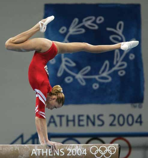 Светлана Хоркина на Олимпиаде-2004