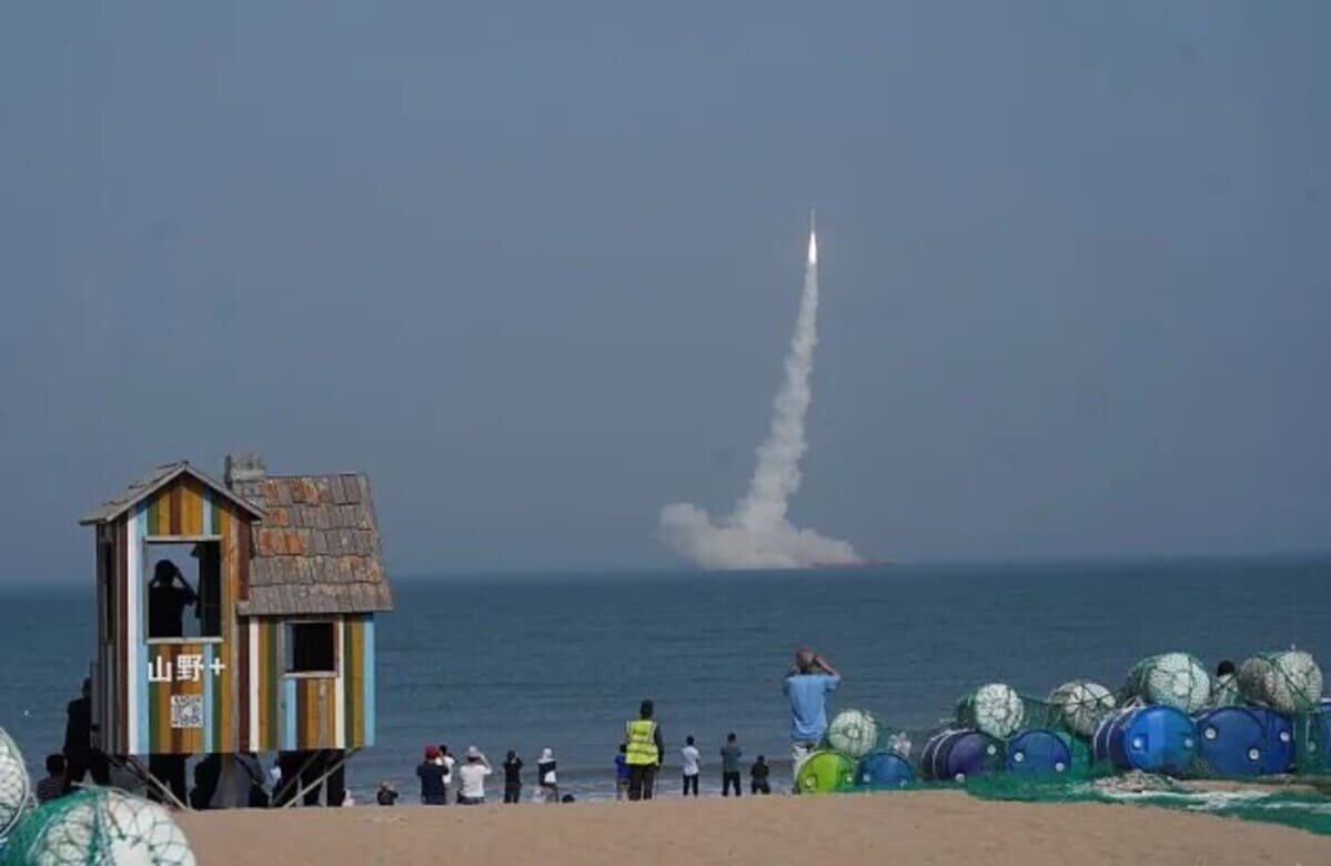    Запуск китайской ракеты / © VCG / Getty Images