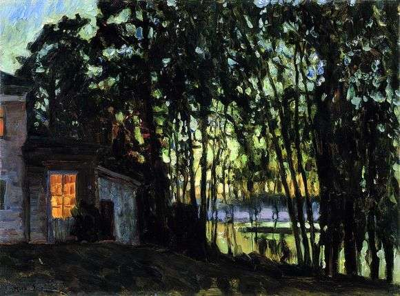 Станислав Жуковский. Июльская ночь. 1916. Пензенская областная картинная галерея имени К. А. Савицкого, Пенза