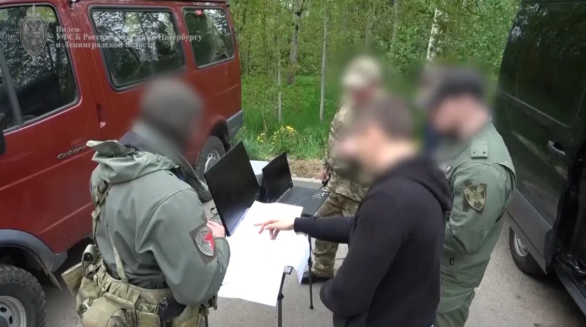    Фото: кадр видео УФСБ по Петербургу и Ленобласти