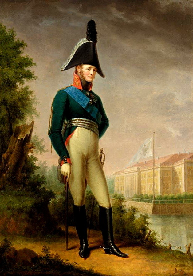 Александр I, С.С Щукин, 1806 год, частная коллекция