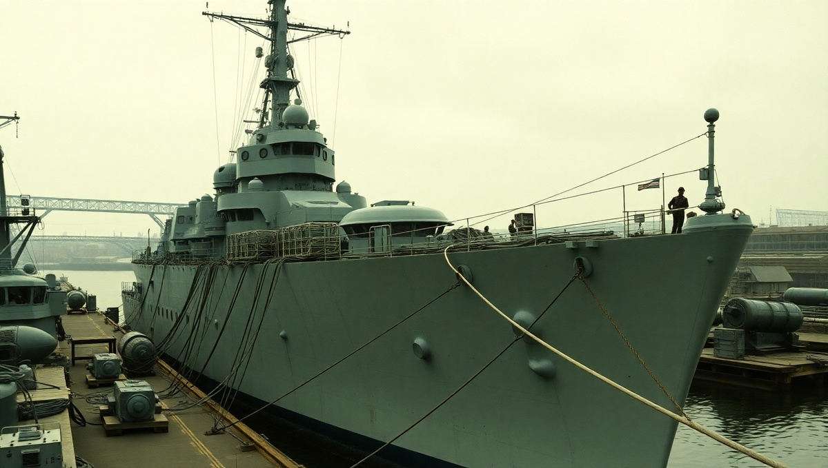 USS Eldridge — изображение корабля, который исчез из нашей реальности. Никто не знал, что этот день в 1943 году станет началом одной из самых жутких военных тайн XX века