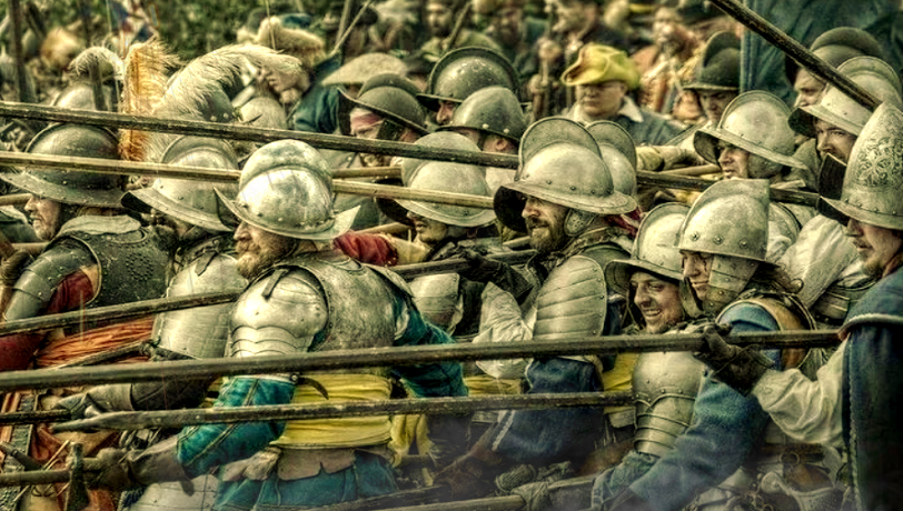 XVII век. Швейцарские пикинёры