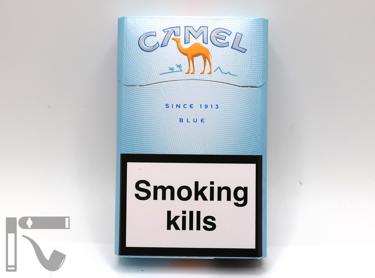 Сигареты Camel Blue. Фото: © канал "Уголок Курильщика"