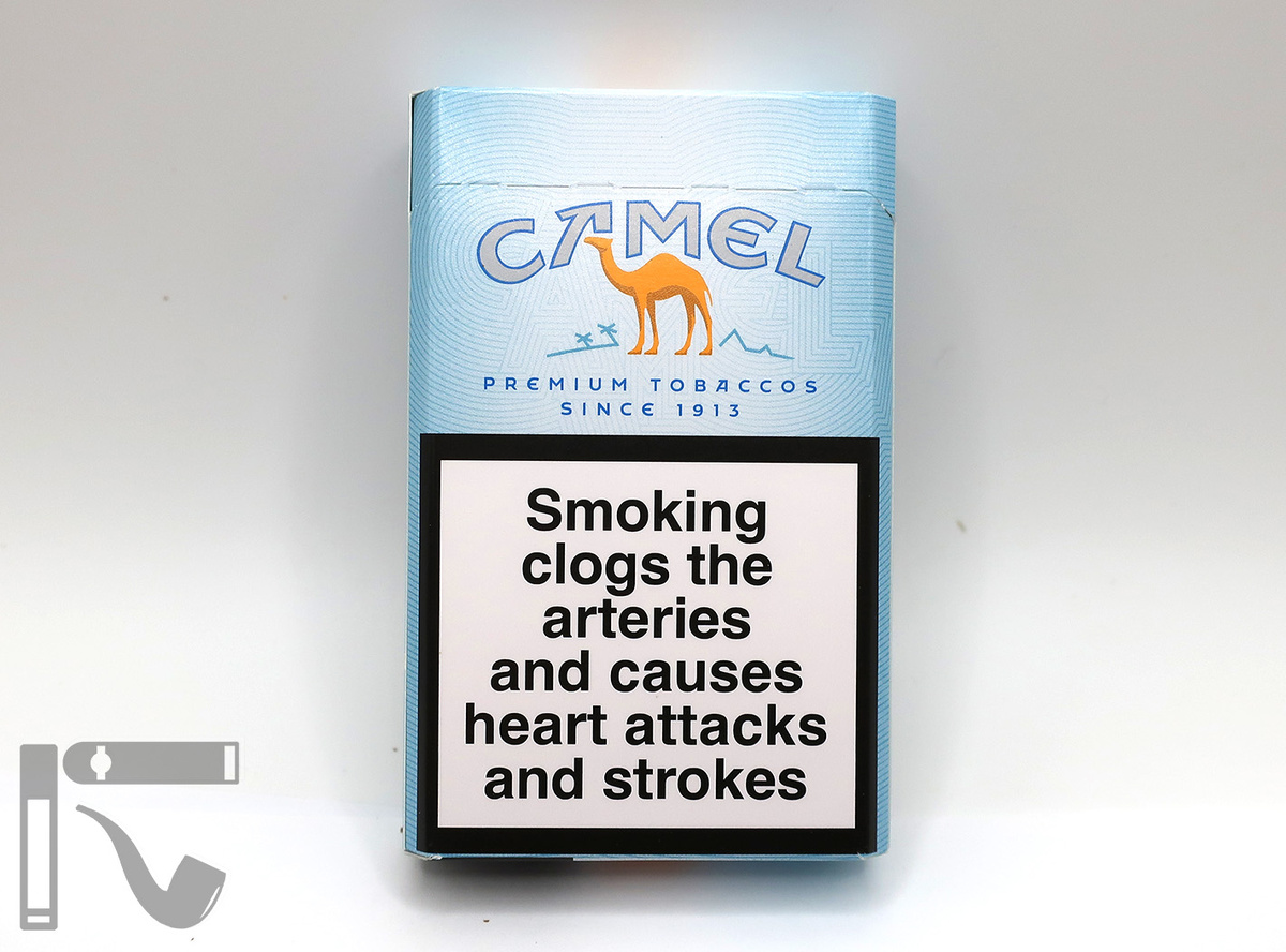 Сигареты Camel Blue. Фото: © канал "Уголок Курильщика"