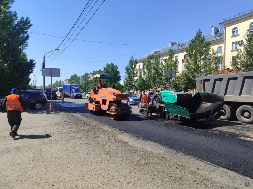    Ремонт дорог в Барнауле. Источник: barnaul.org