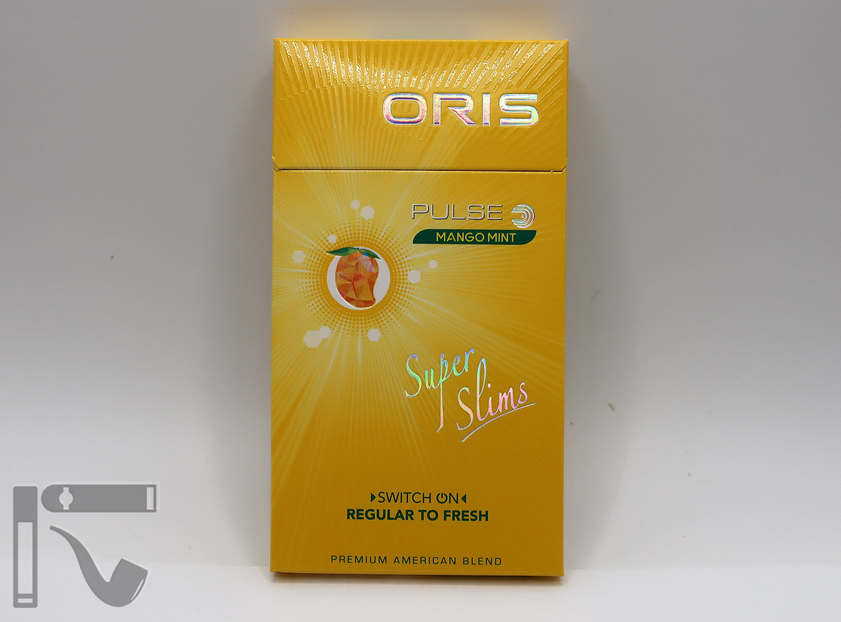 Сигареты Oris Mango Mint. Фото: © канал "Уголок Курильщика"