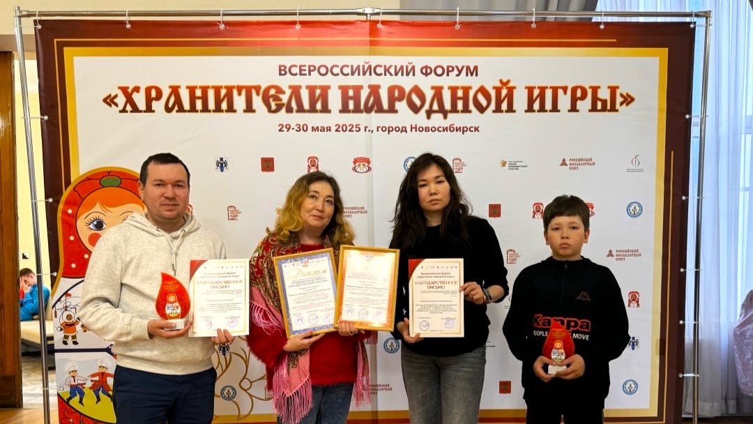    Югорчане презентовали национальные игры на форуме в Новосибирске