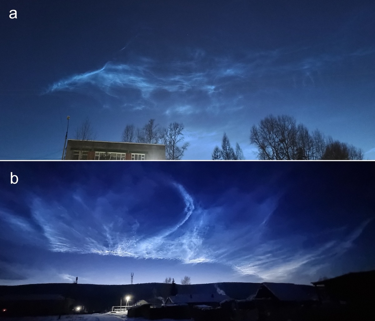   Серебристые облака