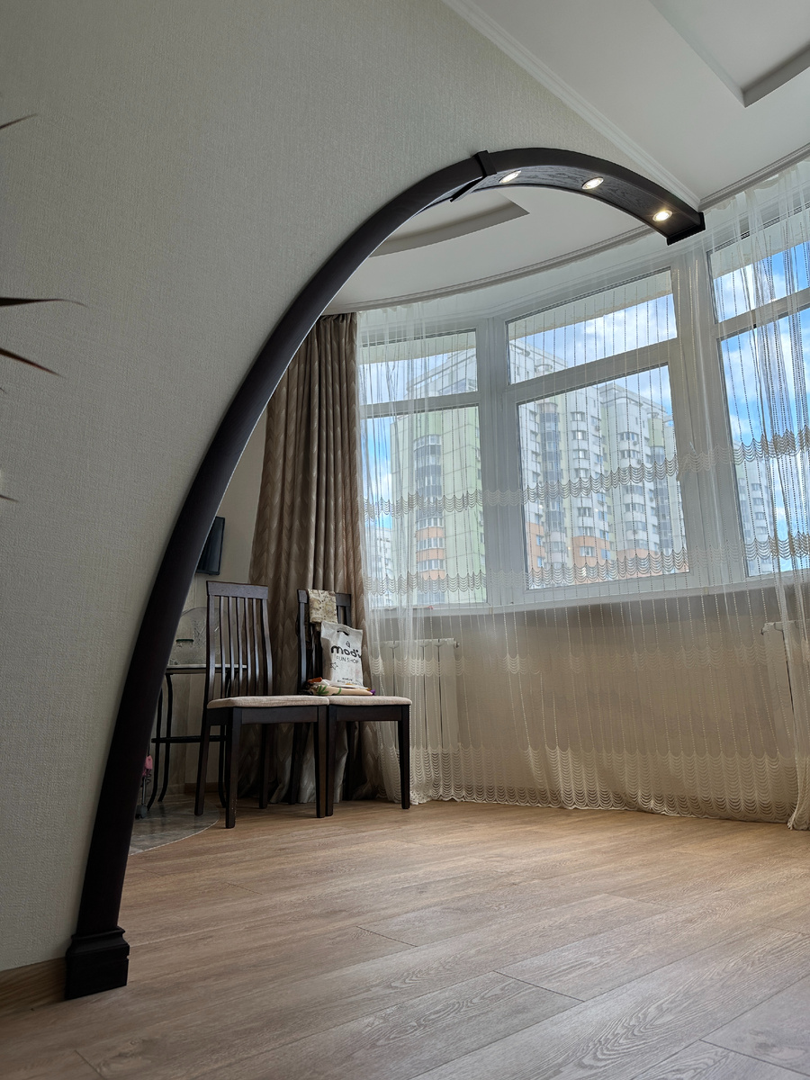 Арочный свод из дуба