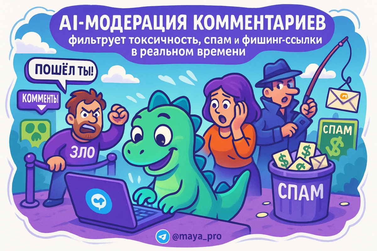    AI-модерация комментариев: как защититься от токсичности и фишинговых атак с помощью технологий будущего Артур Хорошев