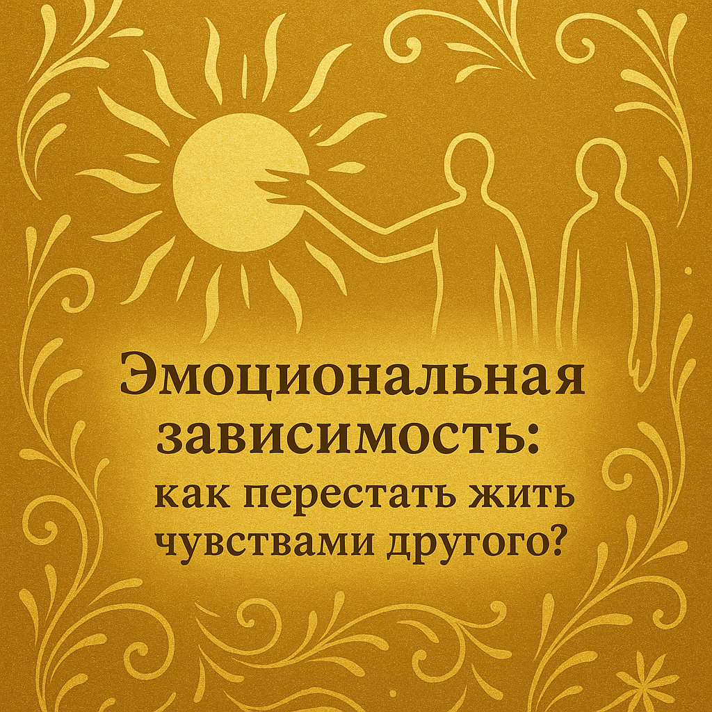 Эмоциональная зависимость 