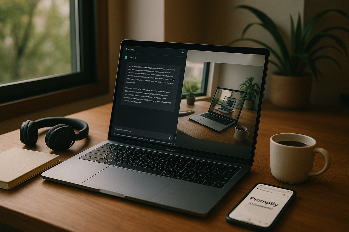 Изображение сгенерировано в Sora, по промпту от прокаченного через Promptly AI ИИ-ассистента.