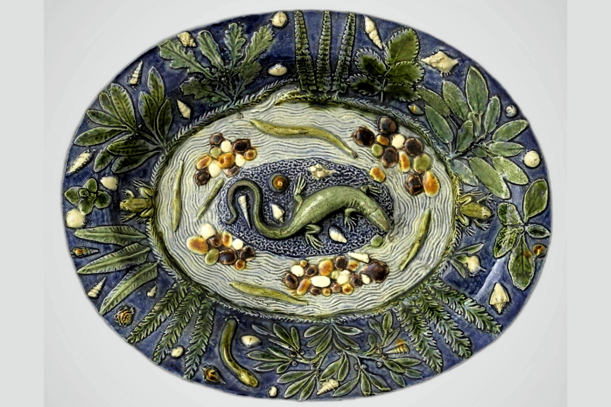 Блюдо для фруктов, Бернар Палисси, 1575 г. © Лувр