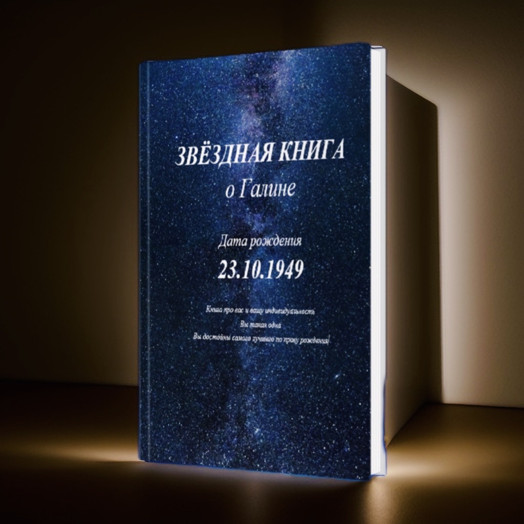 Звёздная книга о человеке по дате рождения
