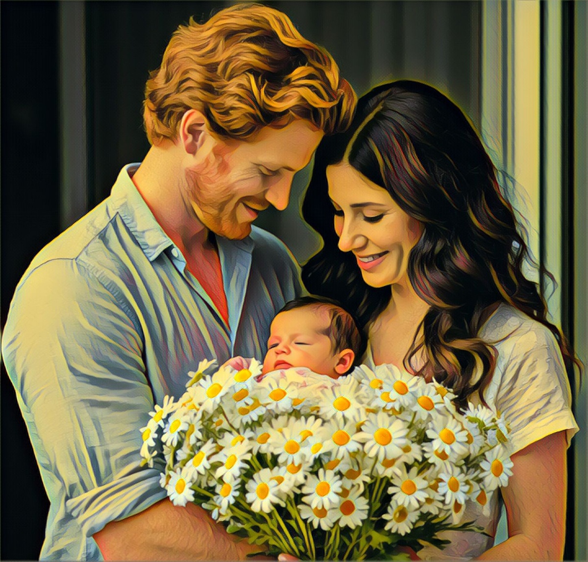 Верочку и Весту выписали из роддома