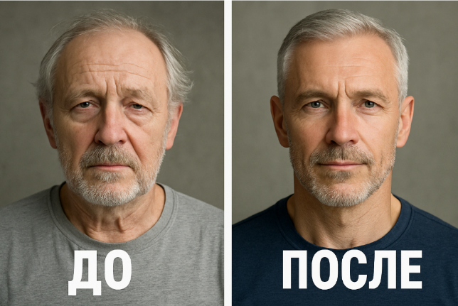 Если в 50 тебя уже путают с дедом — есть 3 простых, но фатально важных шага, чтобы всё исправить»