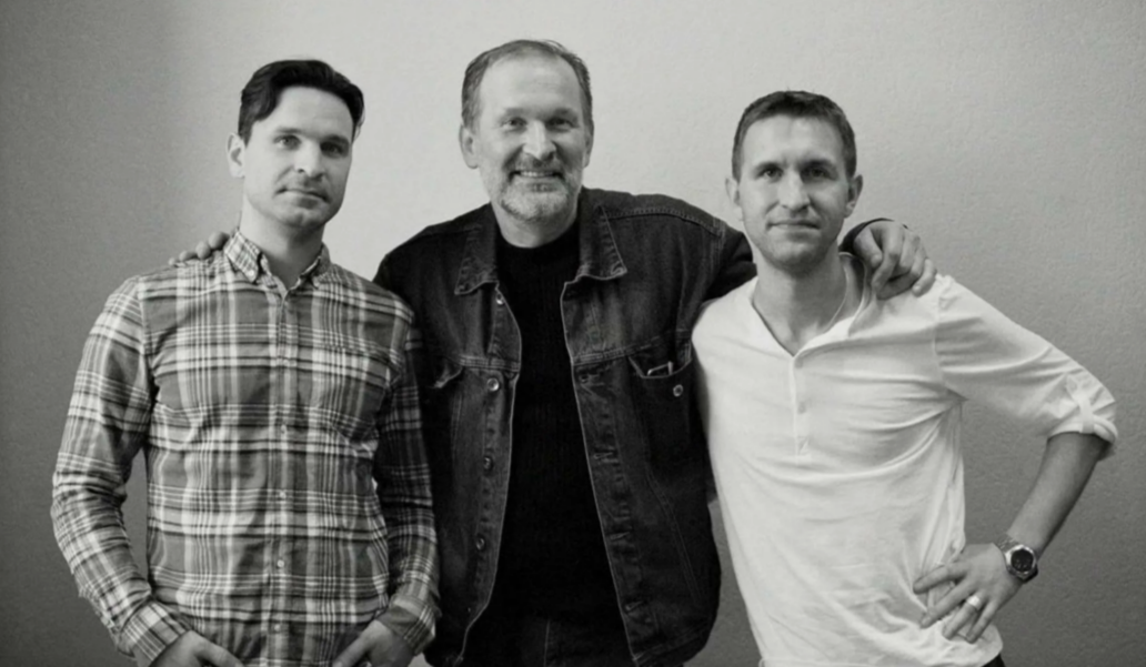 Федор Добронравов с сыновьями