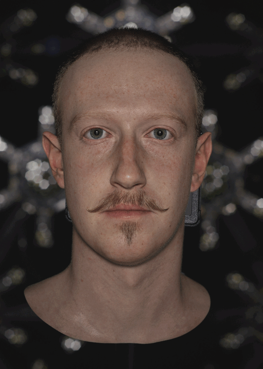 Высокореалистичный рендер Марка Цукерберга. Автор: Marco Di Lucca