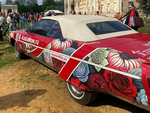   Азалия-мобиль на фестивале в Гребнево Мария Казённова