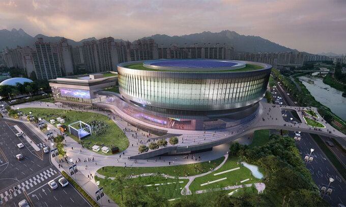    Визуализация Seoul Arena