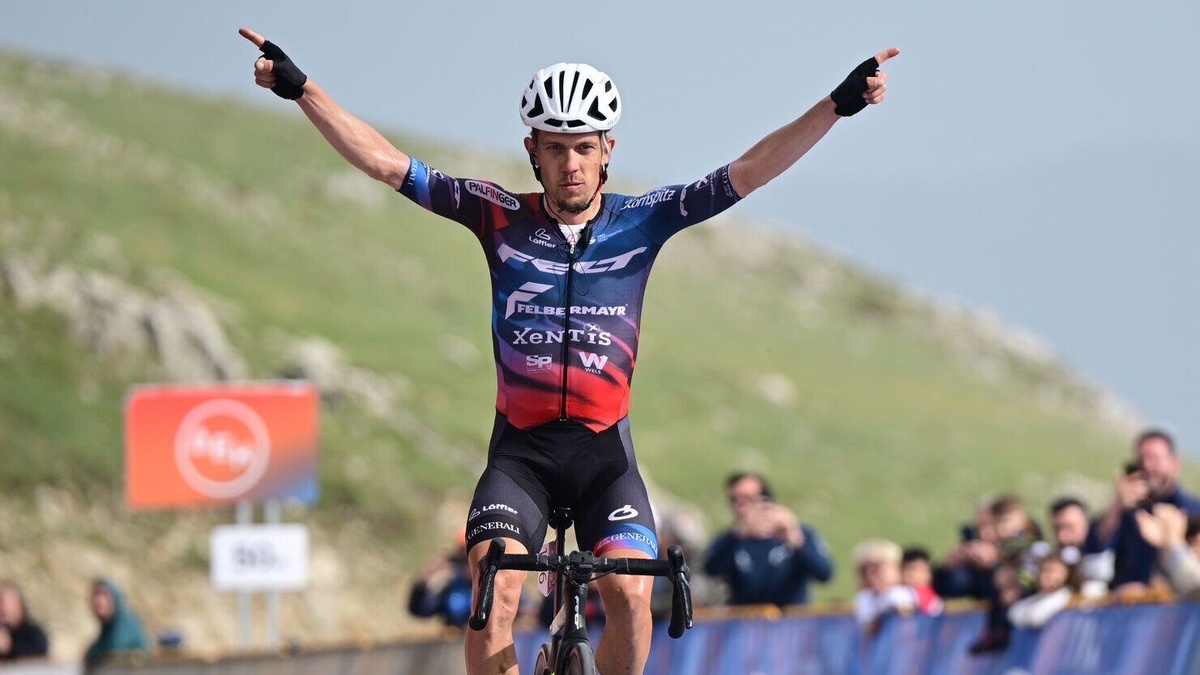 Австрийский велогонщик Риккардо Цойдль — победитель Тура Малой Польши 2024