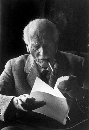 Carl Jung, Küsnacht, Switzerland. 1959