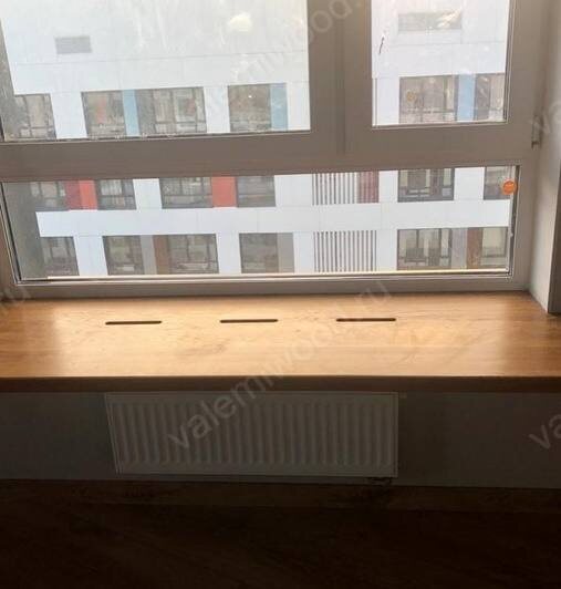 подоконники из дерева на заказ