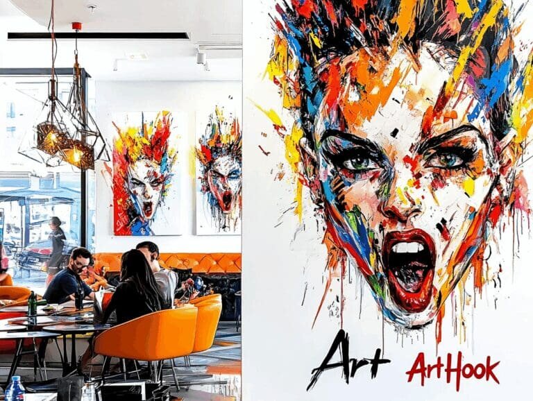    Создайте живую атмосферу в офисе: как современное искусство вдохновляет и повышает продуктивность команды Art-Hook.Ru