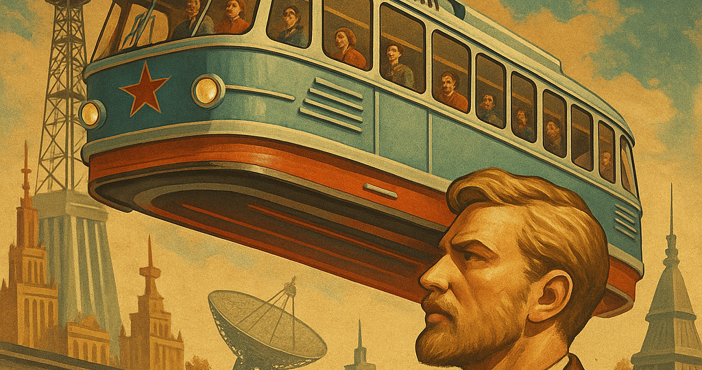 Трамвай будущего из прошлого: как в СССР мечтали о левитирующем общественном транспорте