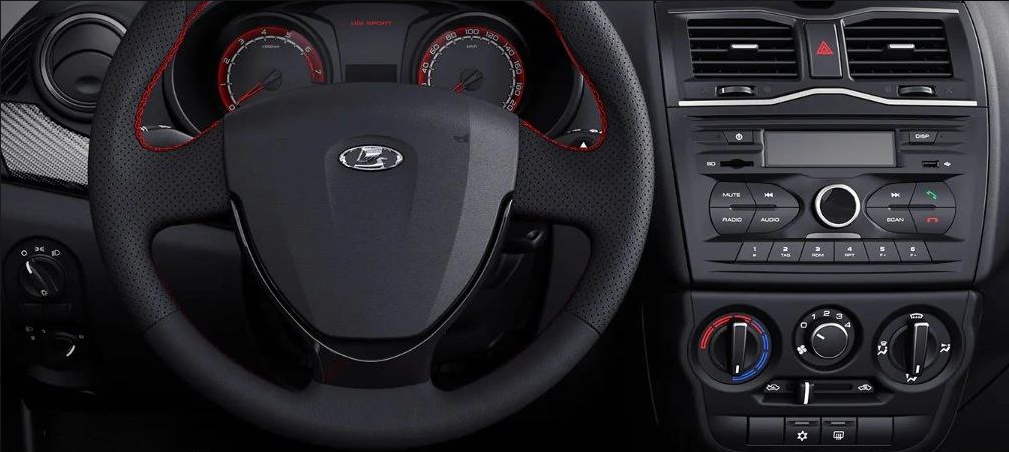 Эргономика упрадвения Granta Sport. Источник: https://www.Lada.ru
