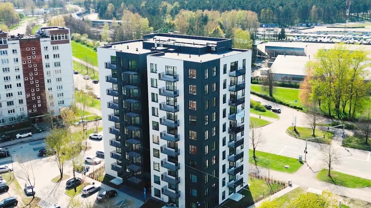 Жилой дом в Риге © YouTube / screenshot: Pillar Living