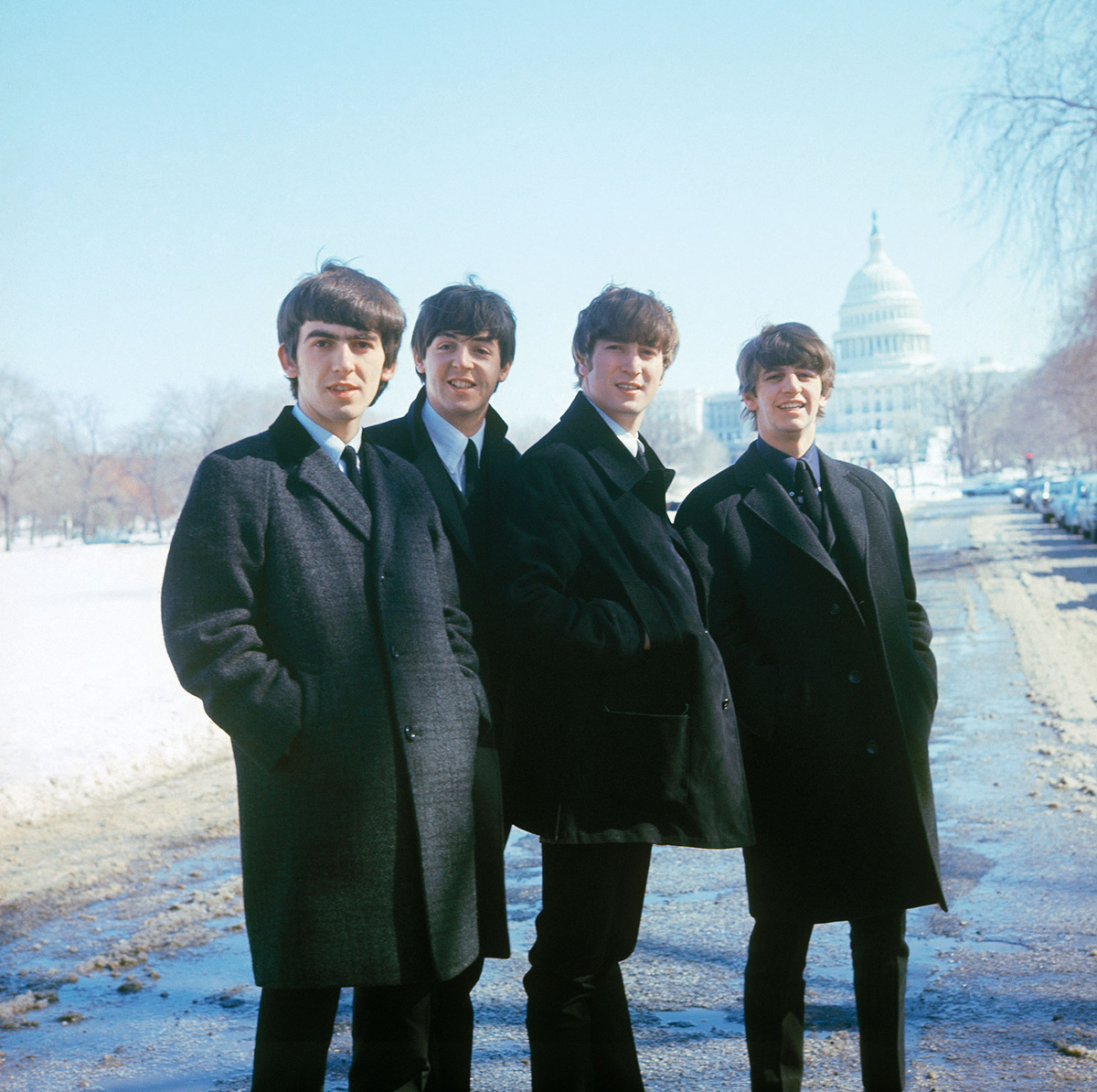 Первый визит The Beatles в США. Февраль 1964 года.