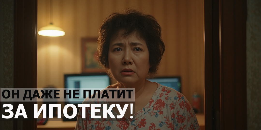 Зачем он тебе нужен... Аня? Он даже не платит за ипотеку - сказала тёща