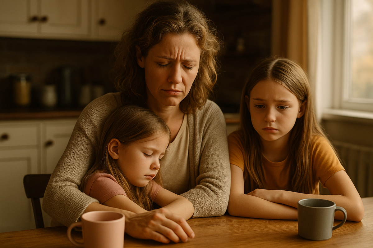 На осколках, как ни странно, стало легче дышать.