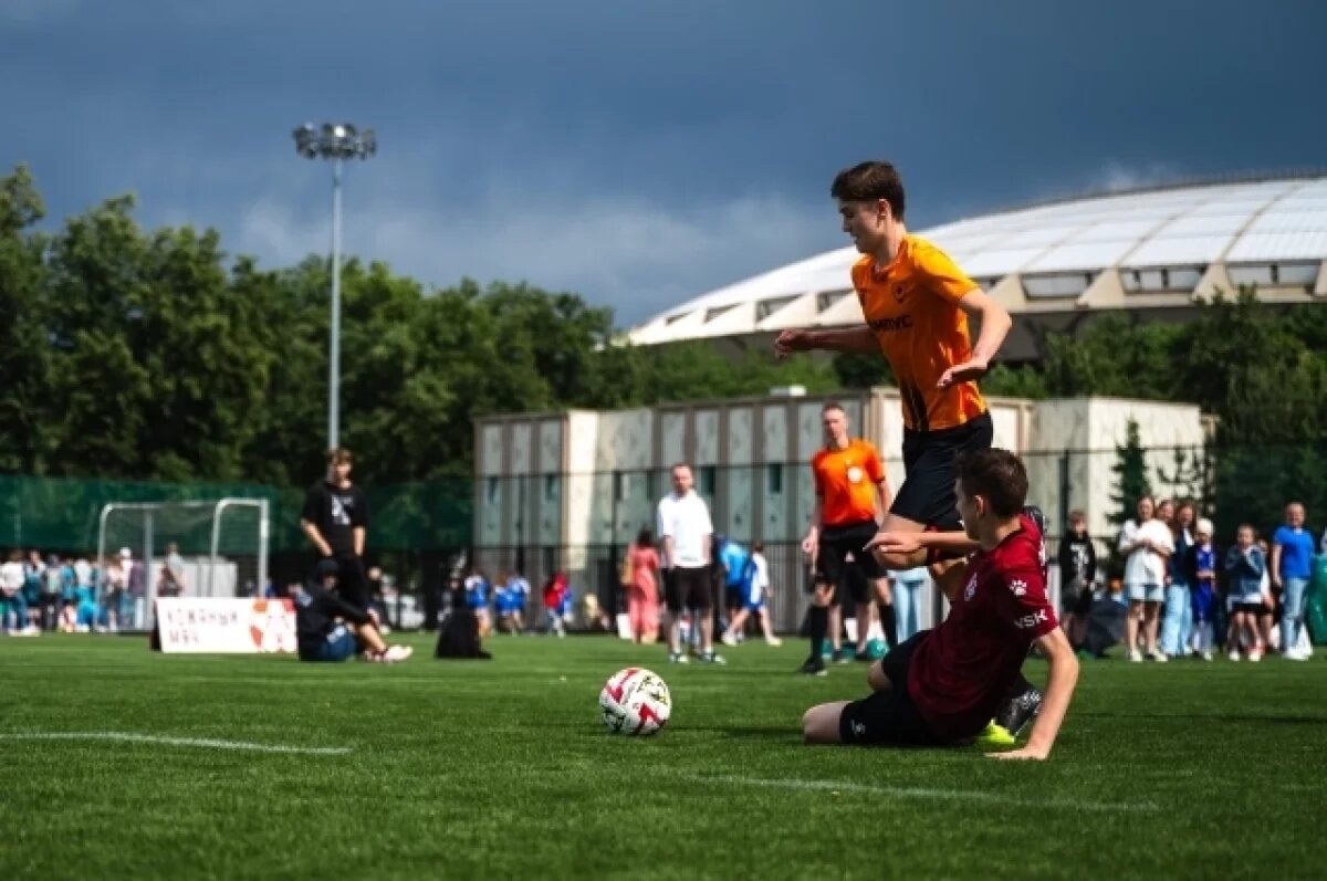    Завершился столичный этап турнира юных футболистов «Кожаный мяч»