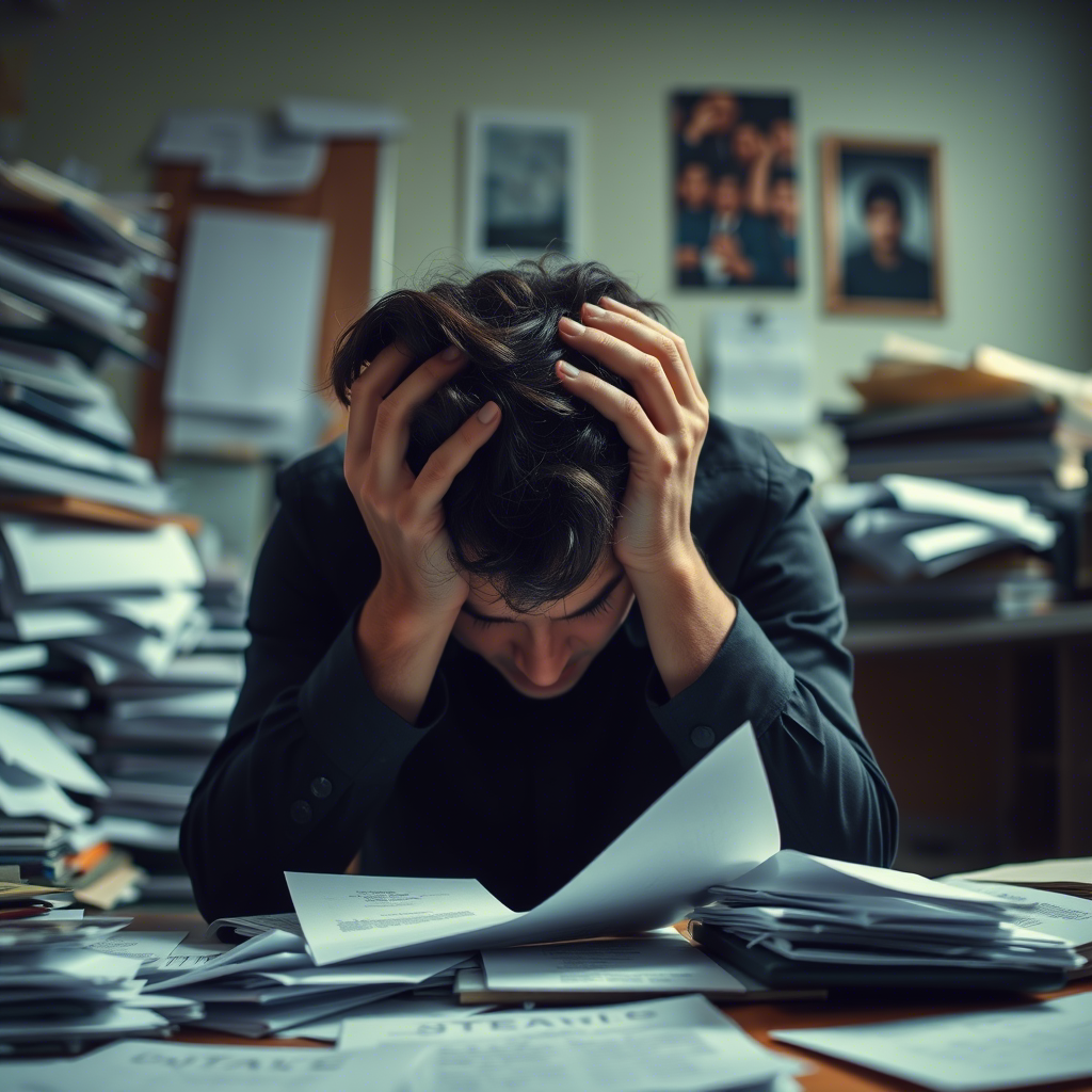 Постоянный стресс сильно влияет на общее здоровье 