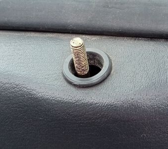 Концевик тяги блокиратора замка