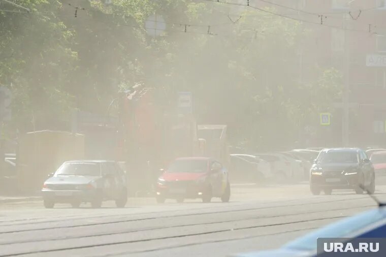 Курганцы просят избавить от отсева, из-за которого им тяжело дышать. Фото: Вадим Ахметов © URA.RU